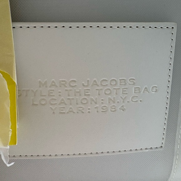 Marc Jacobs White Tote Bag - Picture 5 of 5